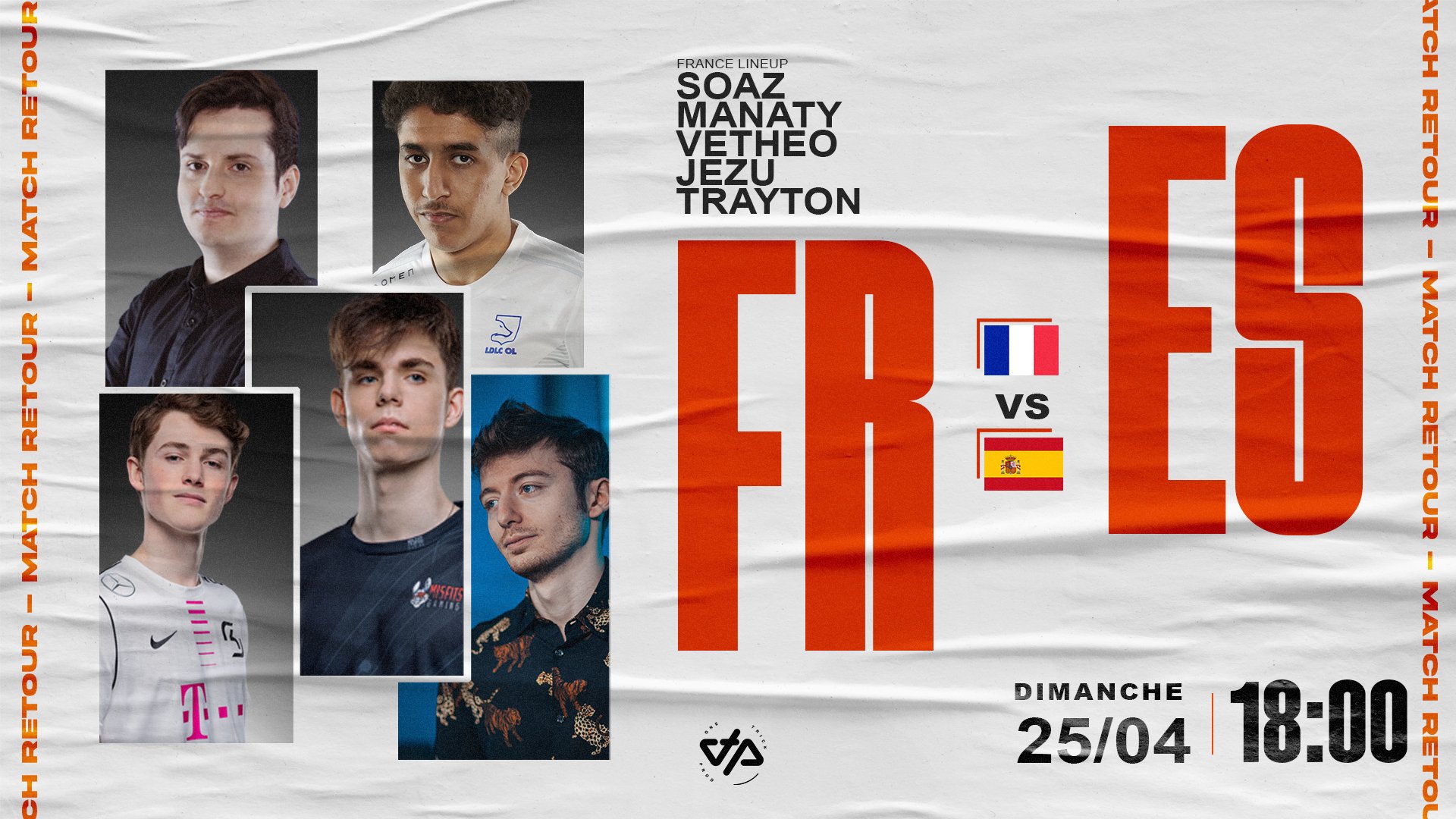 France vs Espagne showmatch sur LoL ce 24 avril